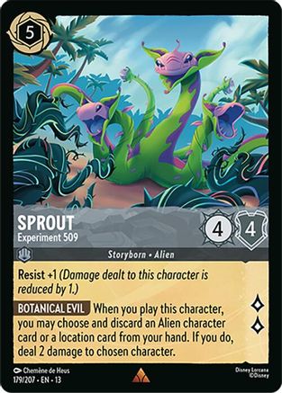 Sprout - Experiment 509 | Cold Foil (179/204) [Attack of the Vine]