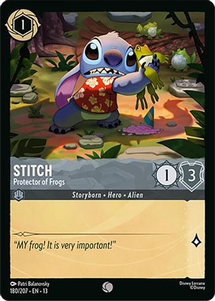Stitch - Protector of Frogs |  (180/204) [Attack of the Vine]