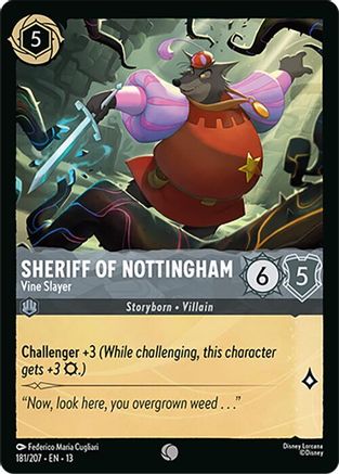 Sheriff of Nottingham - Vine Slayer |  (181/204) [Attack of the Vine]
