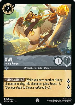 Owl - Hunny Ranger |  (185/204) [Attack of the Vine]
