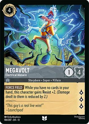 Megavolt - Electrical Menace | Cold Foil (186/204) [Attack of the Vine]