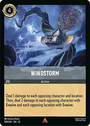 Windstorm | Cold Foil (203/204) [Attack of the Vine]