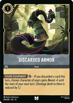 Discarded Armor |  (204/204) [Attack of the Vine]
