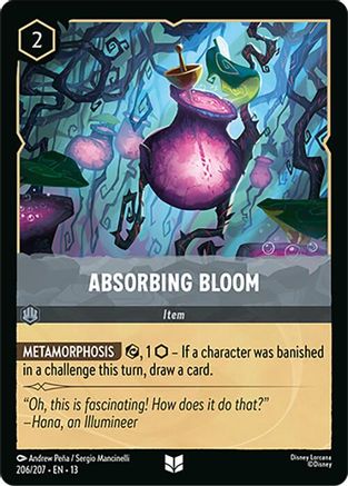 Absorbing Bloom | Cold Foil (206/204) [Attack of the Vine]