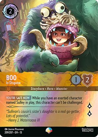 Boo - In Disguise (Epic) | Holofoil (209/204) [Attack of the Vine]