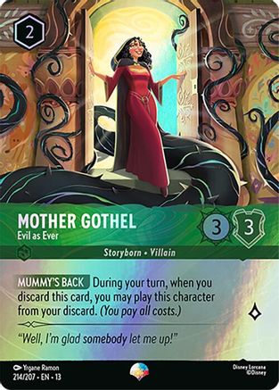 Mother Gothel - Evil as Ever (Epic) | Holofoil (214/204) [Attack of the Vine]