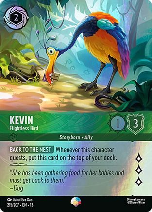 Kevin - Flightless Bird (Epic) | Holofoil (215/204) [Attack of the Vine]
