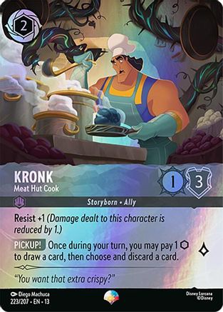 Kronk - Meat Hut Cook (Epic) | Holofoil (223/204) [Attack of the Vine]