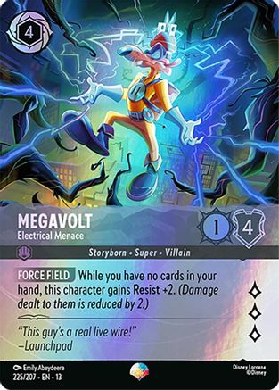 Megavolt - Electrical Menace (Epic) | Holofoil (225/204) [Attack of the Vine]