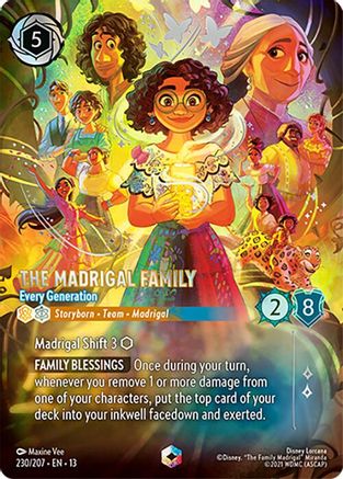 The Madrigal Family - Every Generation (Enchanted) | Holofoil (230/204) [Attack of the Vine]