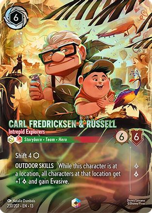 Carl Fredricksen & Russell - Intrepid Explorers (Enchanted) | Holofoil (237/204) [Attack of the Vine]