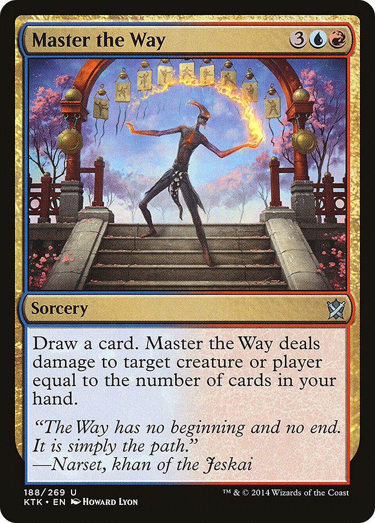 Master the Way [Khans of Tarkir] Foil