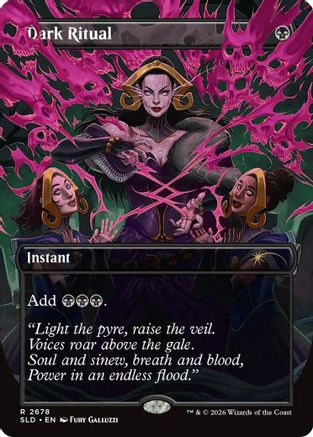 Dark Ritual (2678) |  (2678) [Secret Lair Drop Series]