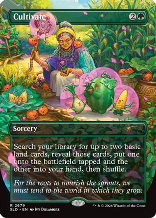 Cultivate (2679) |  Foil (2679) [Secret Lair Drop Series]