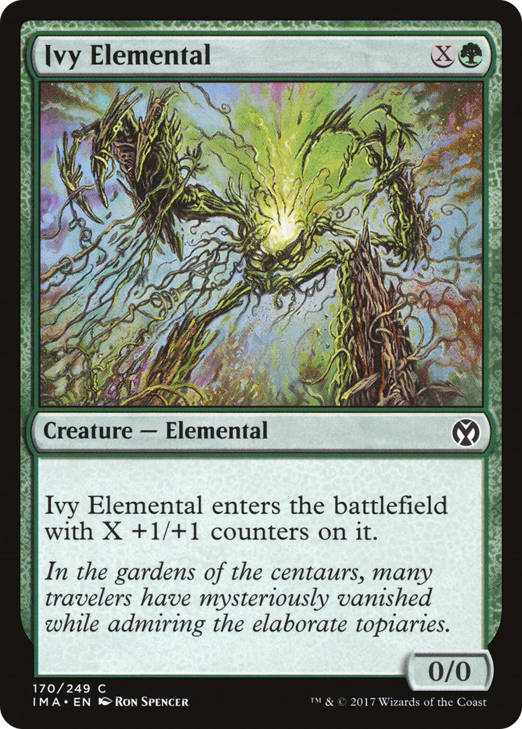 Ivy Elemental [Iconic Masters] Foil