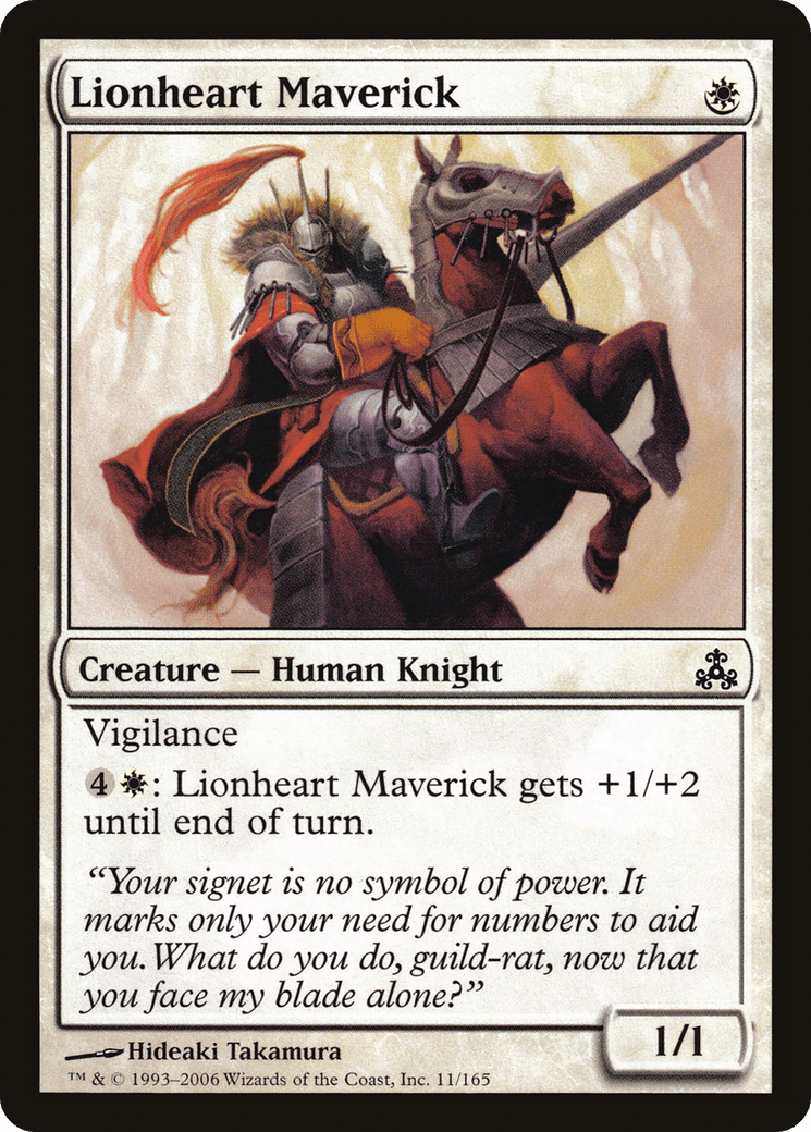 Lionheart Maverick [Guildpact] Foil
