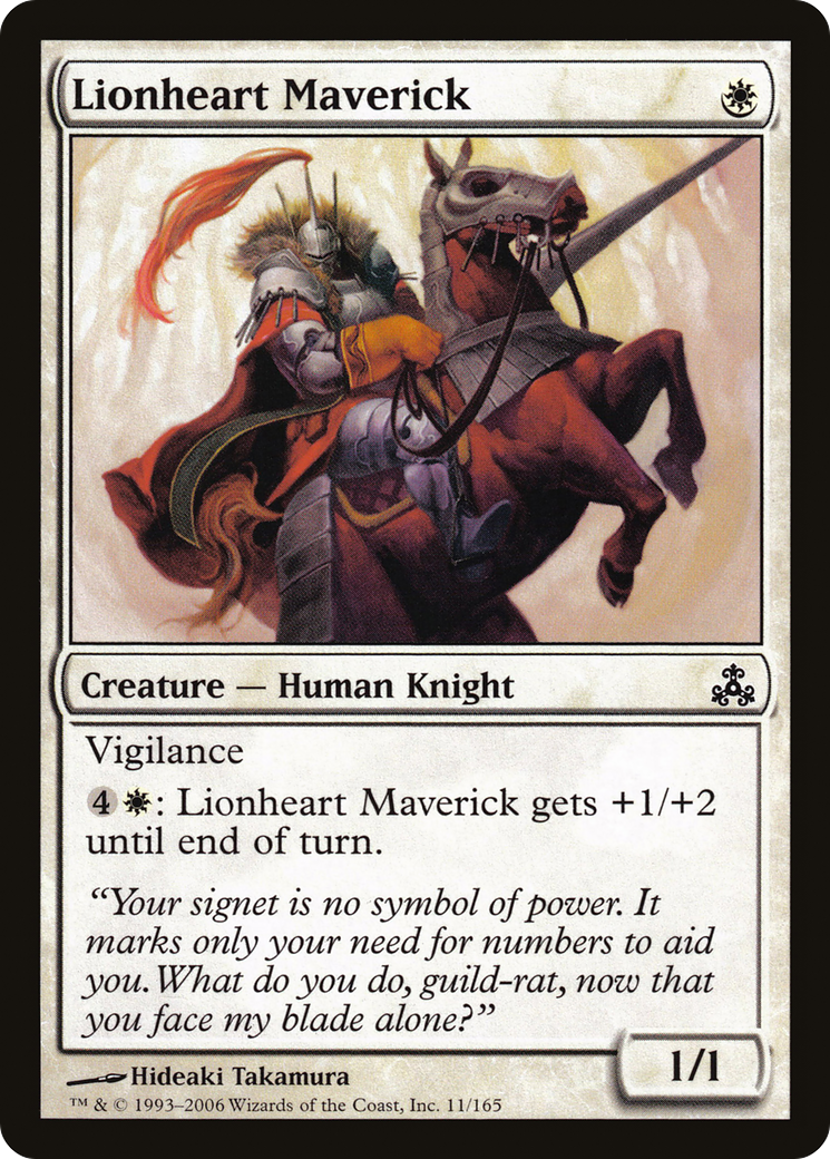 Lionheart Maverick [Guildpact] Foil