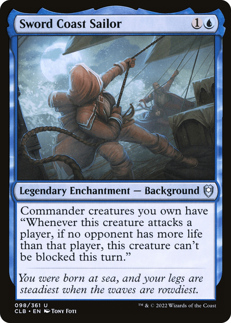 Sword Coast Sailor [Commander Legends: Battle for Baldur's Gate] Foil