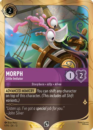 Morph - Little Imitator | Holofoil (9) [Disney Lorcana Promo Cards]