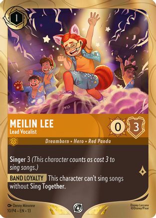 Meilin Lee - Lead Vocalist | Holofoil (10) [Disney Lorcana Promo Cards]
