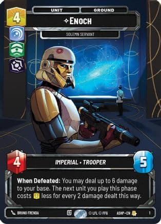 Enoch - Solemn Servant |  (1)  [Ashes of the Empire  Weekly Play Promos]