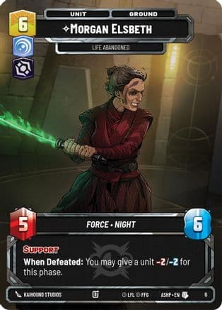 Morgan Elsbeth -Life Abandoned |  (6)  [Ashes of the Empire  Weekly Play Promos]