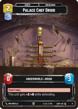 Palace Chef Droid |  (9)  [Ashes of the Empire  Weekly Play Promos]
