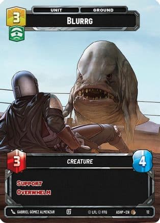 Blurrg |  (12)  [Ashes of the Empire  Weekly Play Promos]
