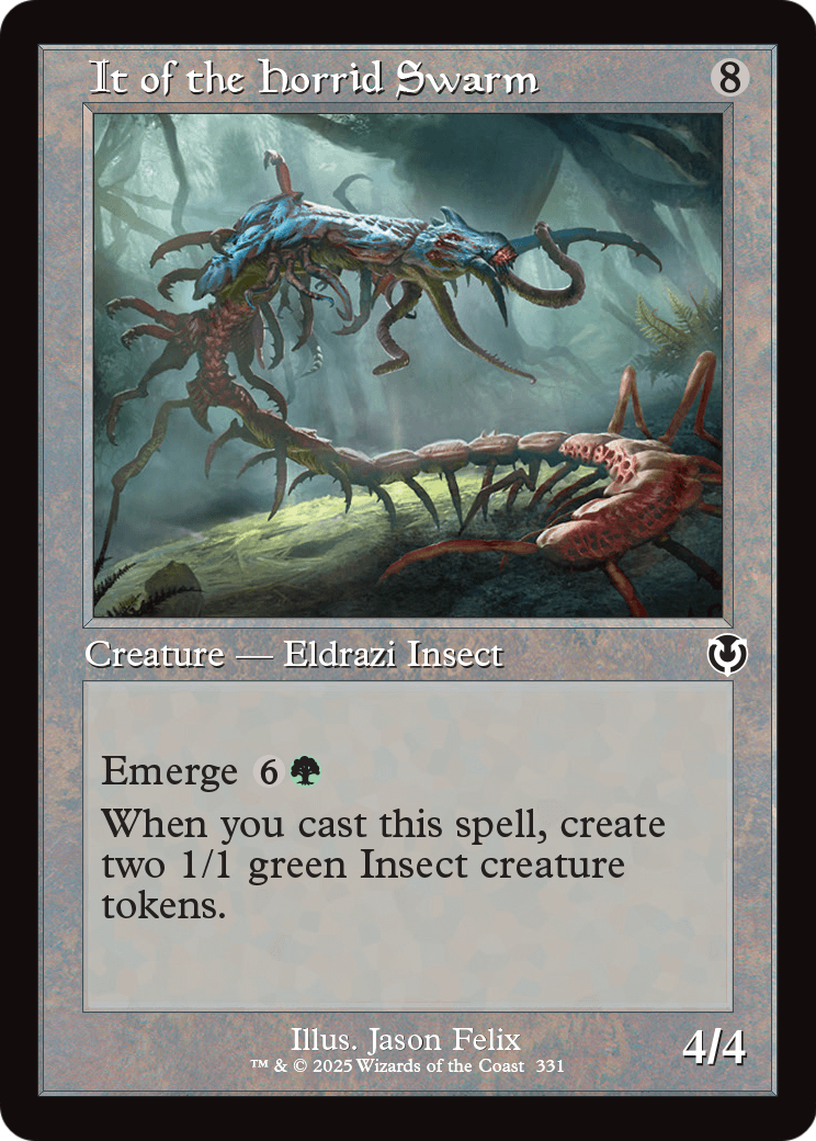It of the Horrid Swarm (Retro Frame) (-331) [Innistrad Remastered]  Foil