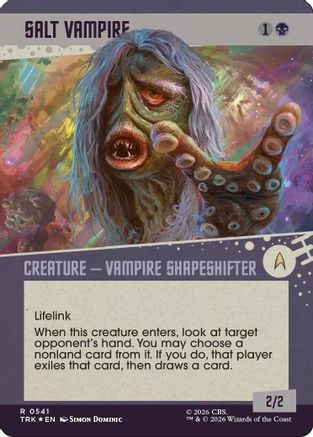 Salt Vampire (Showcase) (Surge Foil) |  Foil (541) [Star Trek]