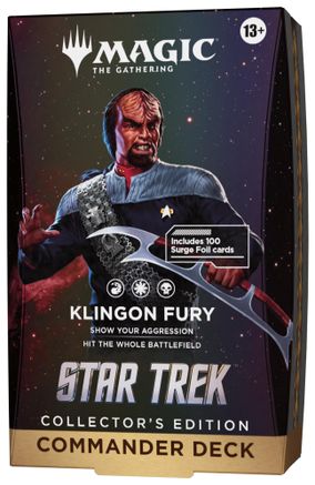 *PREORDER* Star Trek Commander Deck - Klingon Fury (Collector's Edition)