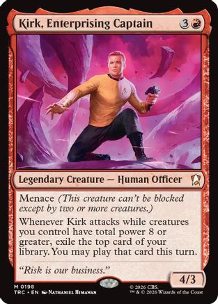 Kirk, Enterprising Captain |  (198) [Commander: Star Trek]