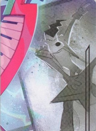 Powerline - World's Greatest Rock Star Puzzle Insert (Middle Right) |   [Fabled]