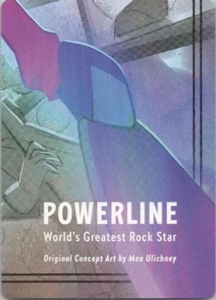 Powerline - World's Greatest Rock Star Puzzle Insert (Bottom Right) |   [Fabled]
