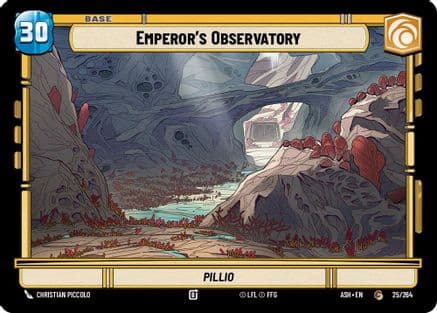 Emperor's Observatory // Shield |  (25/264 // T03)  [Ashes of the Empire]