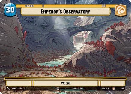 Emperor's Observatory // Advantage (Hyperspace) |  (289 // T05)  [Ashes of the Empire]