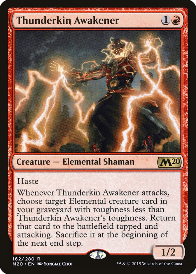 Thunderkin Awakener 162/280 (Core Set 2020) 