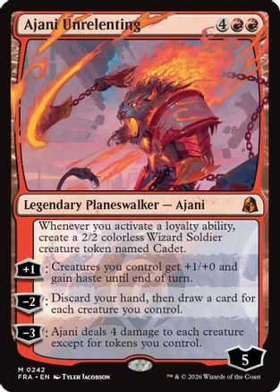 Ajani Unrelenting |  (242) [Reality Fracture]