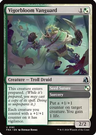 Vigorbloom Vanguard |  Foil (161) [Reality Fracture]
