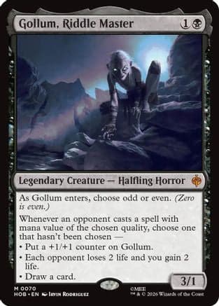 Gollum, Riddle Master |  (070) [The Hobbit]