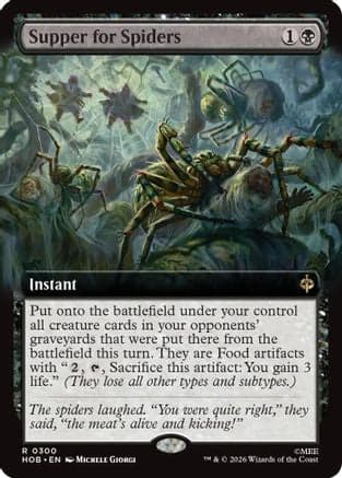 Supper for Spiders (Extended Art) |  Foil (300) [The Hobbit]