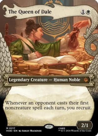 The Queen of Dale (Showcase) |  Foil (217) [The Hobbit]
