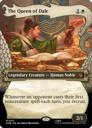 The Queen of Dale (Showcase) |  Foil (217) [The Hobbit]