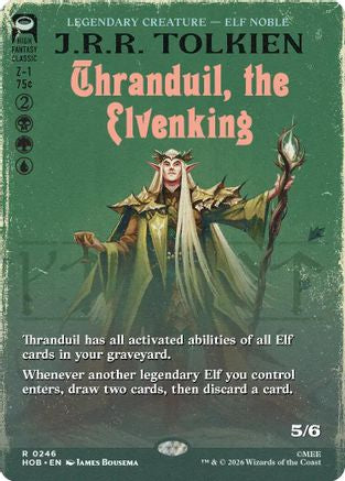 Thranduil, the Elvenking (Borderless) |  Foil (246) [The Hobbit]