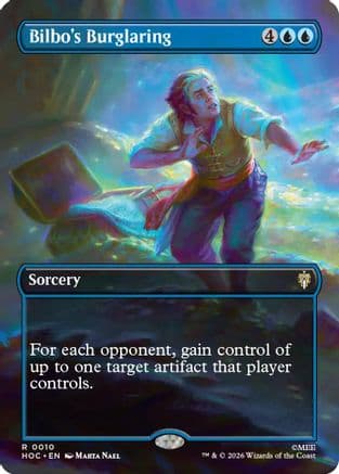 Bilbo's Burglaring (Borderless) |  Foil (010) [The Hobbit: Eternal-Legal]