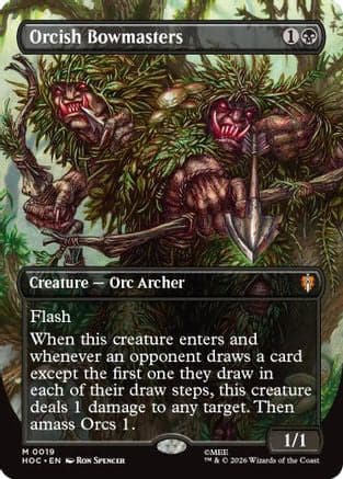 Orcish Bowmasters (Borderless) |  (019) [The Hobbit: Eternal-Legal]