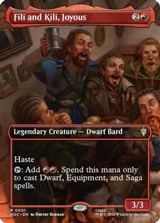 Fili and Kili, Joyous (Borderless) |  (001) [The Hobbit: Eternal-Legal]