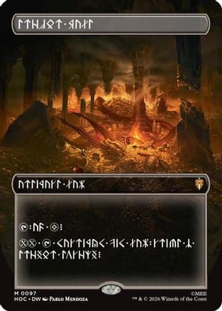 Treasure Vault (Borderless) (Dwarvish) |  (097) [The Hobbit: Eternal-Legal]