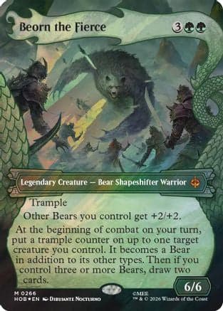 Beorn the Fierce (Showcase) (Surge Foil) |  Foil (266) [The Hobbit]