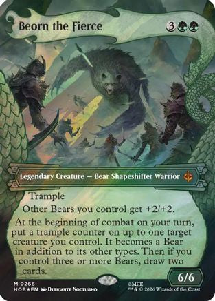 Beorn the Fierce (Showcase) (Surge Foil) |  Foil (266) [The Hobbit]